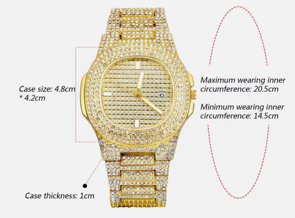 Unisex Watch with Accessories – Complete Style Set
