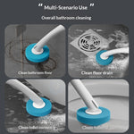 Disposable Replacement Head Toilet Cleaning Brush 8