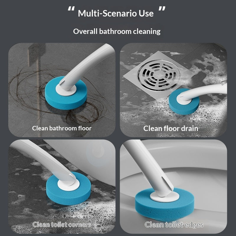 Disposable Replacement Head Toilet Cleaning Brush 8