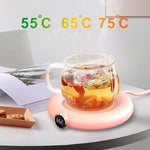 Cup Warmer Pad USB Charge Home Office 3 Temperatures Adjustable Heat Plate LED Display Electric Heater Mug Pad Winter Kitchen Gadgets 2