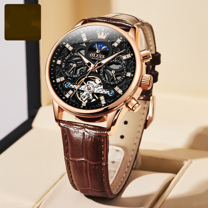 Men's Creative Fashion Alloy Quartz Watch 4
