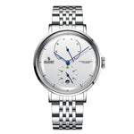 Curved Glass Business Fashion Men's Automatic Mechanical Watch 5