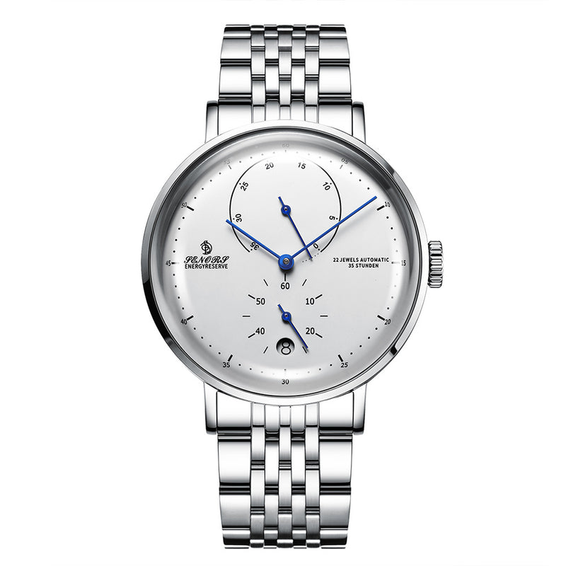 Curved Glass Business Fashion Men's Automatic Mechanical Watch 5