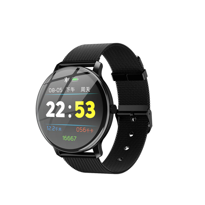 Compatible with Apple , Smart Round Screen Waterproof Sports Bracelet Multi-function Watch 4