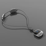 2024 Mini Portable Hanging Neck Massager With Heat Electric EMS TENS Pulse Hot Compress Smart Cervical Spine Massager Shoulder 7