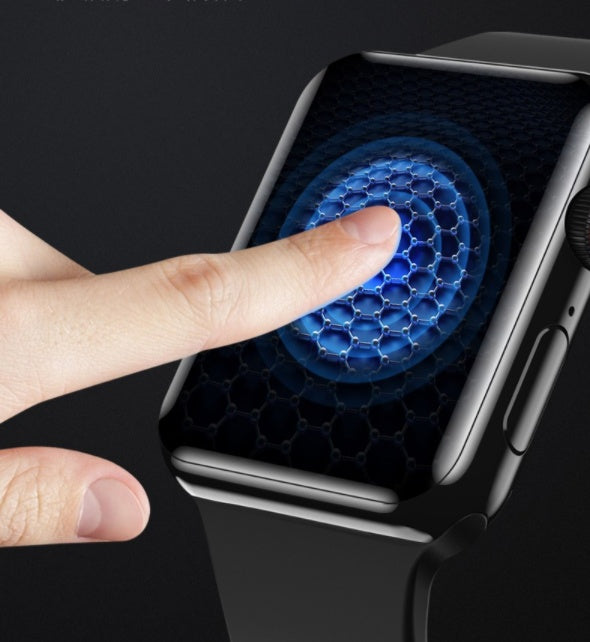 Compatible with Apple , Full screen watch curved protective film
