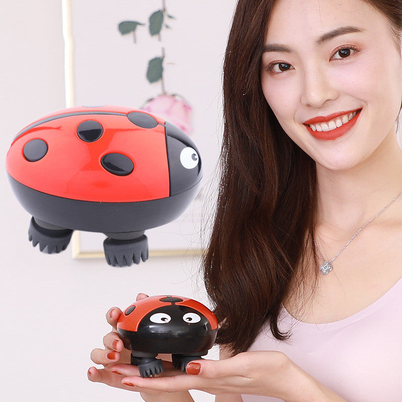 Smart Head Massager Electric Anti Stress Whole Body Scalp Massage Instrument Beetle Rechargeable Neck Leg Arm Massage Tool 3
