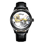 Automatic Mechanical Watch Creative Hollow Male Watch Generation Silicone Band Watch 7