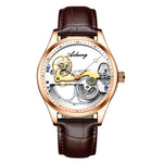 Automatic Mechanical Watch Creative Hollow Male Watch Generation Silicone Band Watch 3