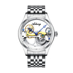 Automatic Mechanical Watch Creative Hollow Male Watch Generation Silicone Band Watch 2