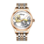 Automatic Mechanical Watch Creative Hollow Male Watch Generation Silicone Band Watch 12
