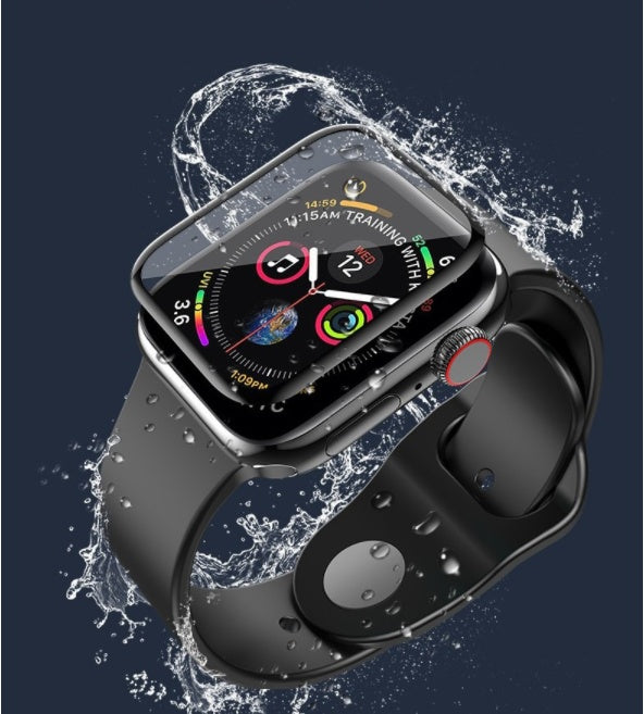 Compatible with Apple , Full screen watch curved protective film 4