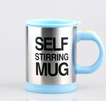 Automatic Stirring Glass Lazy Electric Mug Stainless Steel Electric Rotating Coffee Cup 6