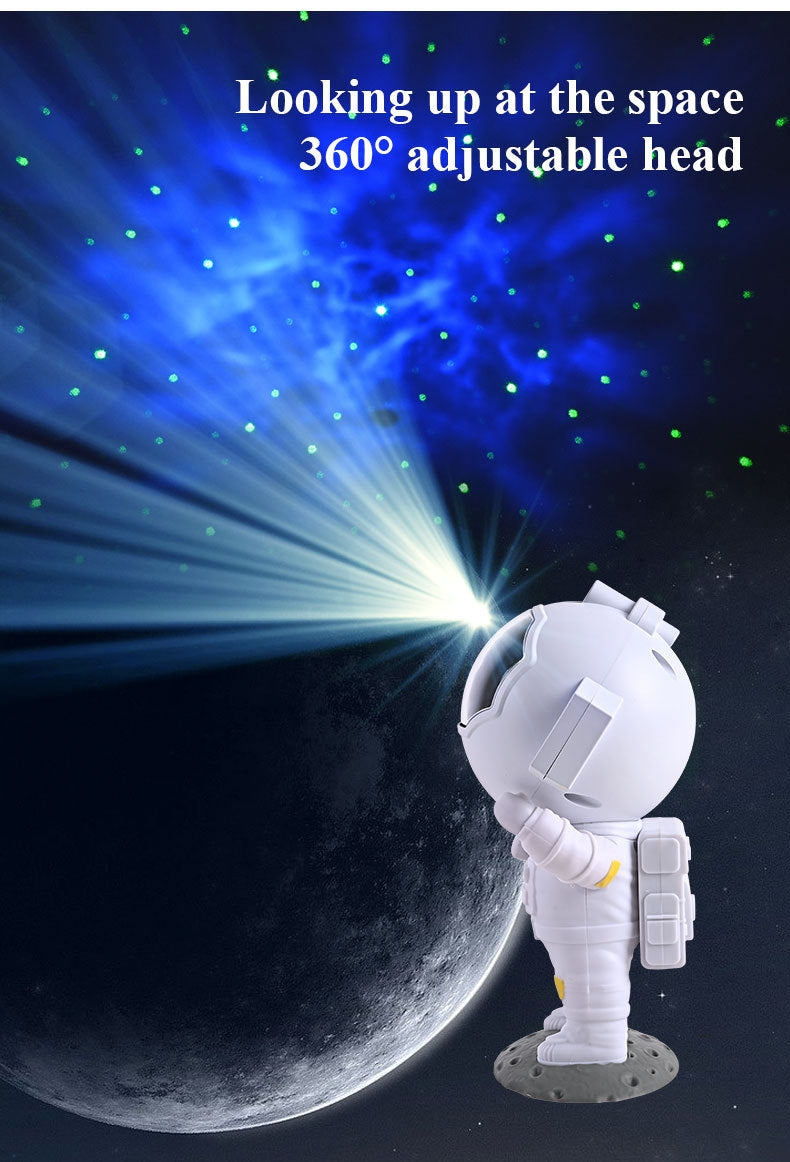 Galaxy Star Projector Starry Sky Night Light Astronaut Lamp Home Room Decor Decoration Bedroom Decorative Luminaires Gift 7
