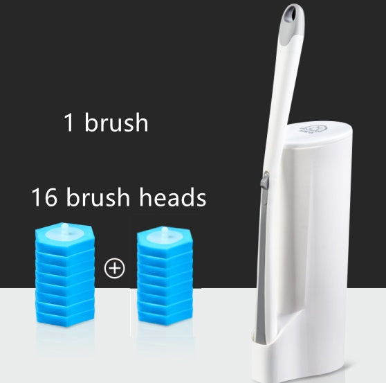 Disposable toilet brush 8