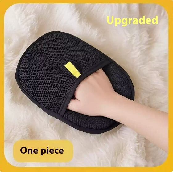 Pet Hair Remover Mitt Pet Hair Remover Gloves Deshedding Brush Glove For Dog Cat Rabbit With Long Short Curly Hair 8