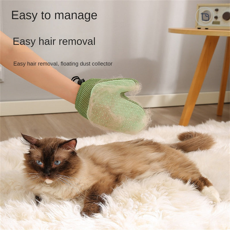 Cat Hair Glove Pet Fur Remover Glove Dog Grooming Glove Brush For Shedding Pet Hair Remover Mitt Cleaner Grooming Glove 9