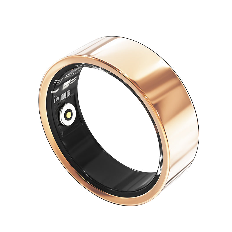 Smart Ring Health Tracker - Fitness Sleep Heart Rate Blood Oxygen Tracker Smart Ring For Men And Women,IP68 Waterproof Level Bluetooth Fitness Tracker Rings Family Care 10