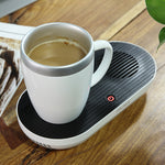 Electric Cooling Mug Coaster Heating Plug-in Wireless Charging 1