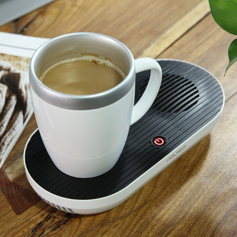 Electric Cooling Mug Coaster Heating Plug-in Wireless Charging 1