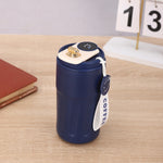 Smart Digital Thermal Bottle Portable Coffee Mug Stainless Steel Water Bottle In-Car Insulated Cup Keep Cold Vacuum Flasks 450ml 11