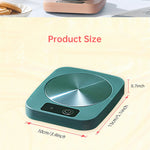 Electric Tea Water Heating Pad Constant Temperature Coffee Mug Heating Coaster Lightweight Water Pad Heater Safe For Home Office 3
