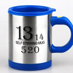 Automatic Stirring Glass Lazy Electric Mug Stainless Steel Electric Rotating Coffee Cup 9