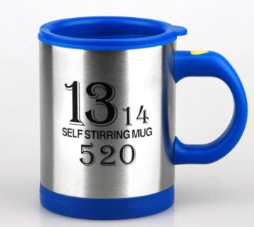 Automatic Stirring Glass Lazy Electric Mug Stainless Steel Electric Rotating Coffee Cup 9
