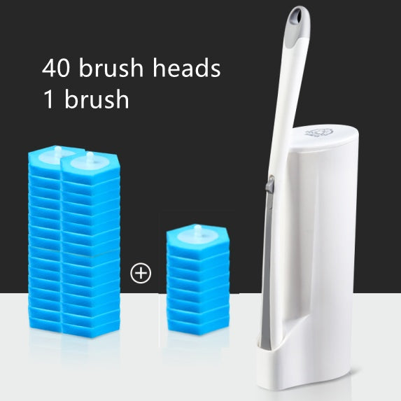 Disposable toilet brush 12