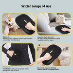 Pet Hair Remover Mitt Pet Hair Remover Gloves Deshedding Brush Glove For Dog Cat Rabbit With Long Short Curly Hair 2