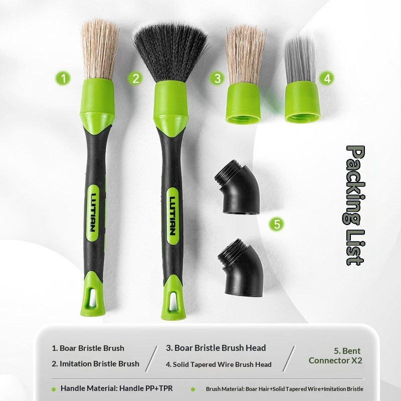 Car Detailing Brush Cleaning Soft-bristle Car Wash Brush 4