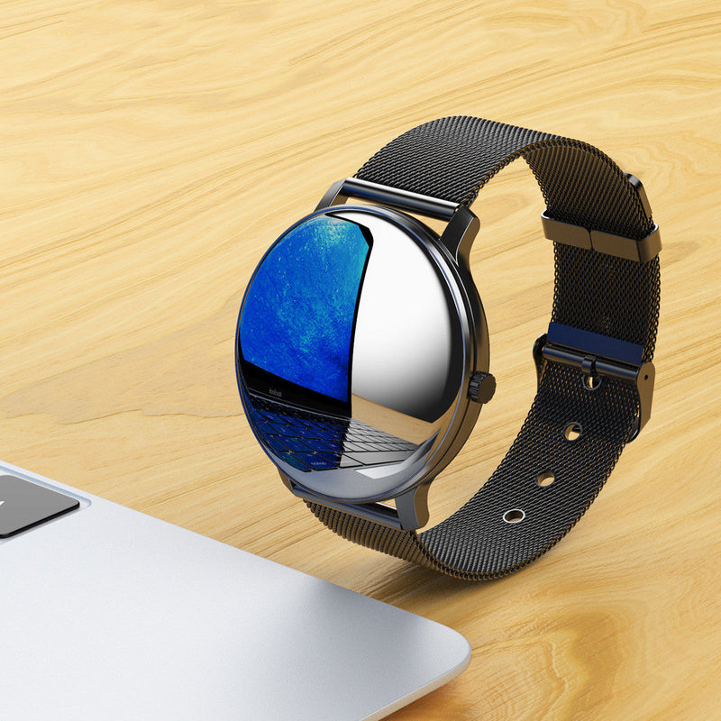 Compatible with Apple , Smart Round Screen Waterproof Sports Bracelet Multi-function Watch 1
