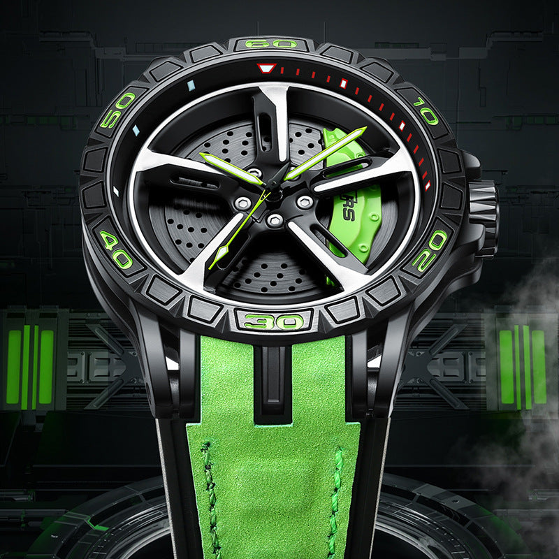 Men's Watch Wheel Watch Three-Dimensional Hollow 2