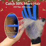 Upgrade Pet Grooming Gloves Cat Brushes For Gentle Shedding  Efficient Pets Hair Remover Mittens Dog Washing Gloves For Long And Short Hair Dogs Cats  Horse 8