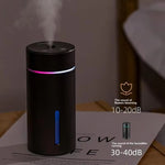 Portable Car Air Humidifier Aluminium Essential Oil Diffuser 260ml Car Aroma Diffuser For Home Office 2