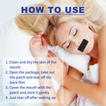 Sleep Stickers Relieve Mouth Breathing Anti-snoring Care Sleep 7