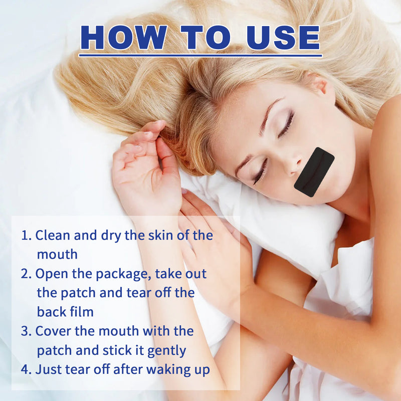 Sleep Stickers Relieve Mouth Breathing Anti-snoring Care Sleep 7