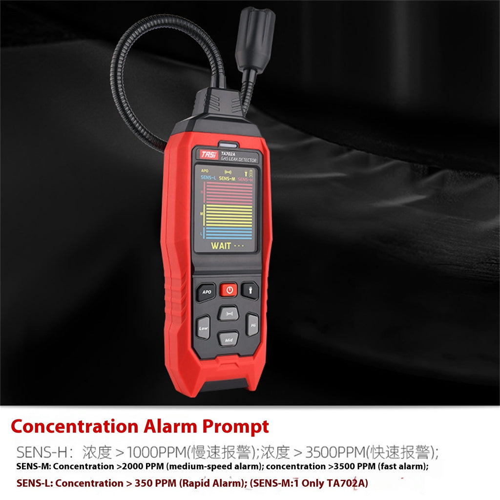 Portable Combustible Gas Leak Detector Made Of Plastic