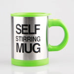 Automatic Stirring Glass Lazy Electric Mug Stainless Steel Electric Rotating Coffee Cup 4