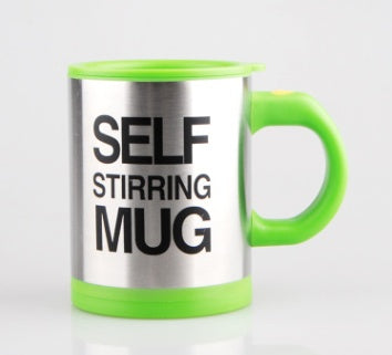 Automatic Stirring Glass Lazy Electric Mug Stainless Steel Electric Rotating Coffee Cup 4