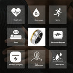 X5 ECG Monitoring Waterproof Smart Ring Sports Health Ring 4