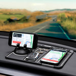 Non-Slip Car Phone Pad For 4-in-1 Car Parking Number Card Anti-Slip Mat Auto Phone Holder Sticky Anti Slide Dash Phone Mount 10