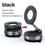 360 Foldable Vacuum Phone Holder Strong Magnetic Suction Cup Car Stand Car Mount 1