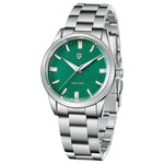 Simple Waterproof Men's Second Sweeping Starry Sky Steel Belt Quartz Watch 8