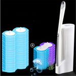 Disposable toilet brush 23