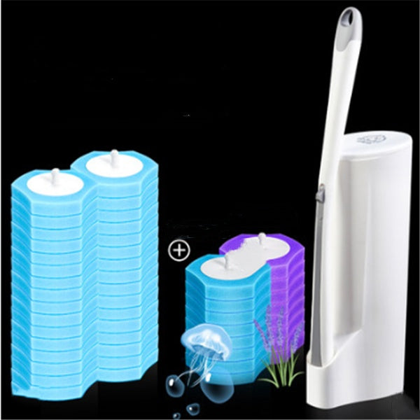Disposable toilet brush 23