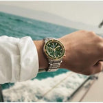 Bulova Men's Marine Star Series C Two-Tone Stainless Steel 6-Hand Chronograph Quartz Watch 6