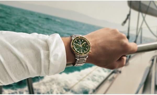 Bulova Men's Marine Star Series C Two-Tone Stainless Steel 6-Hand Chronograph Quartz Watch 6