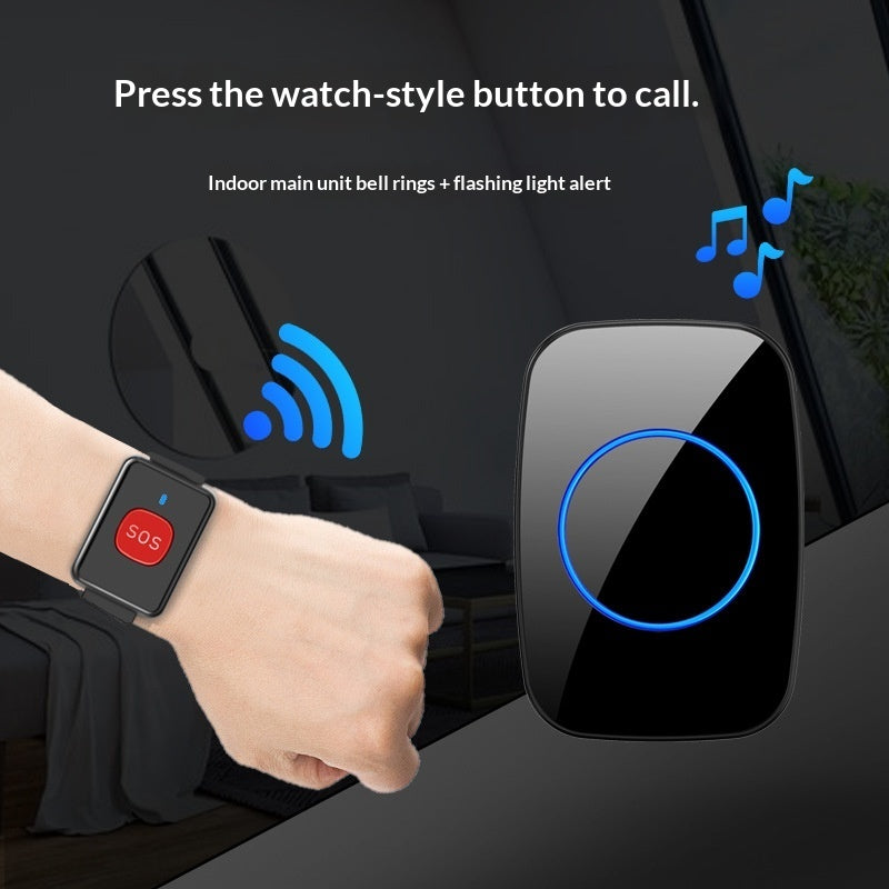 Personal Wearable Button For Elderly Call Devices For Home Use
