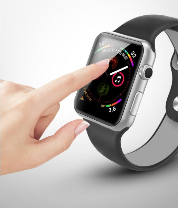 Compatible with Apple , Full screen watch curved protective film 3